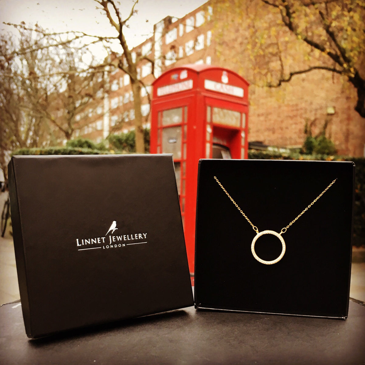 Smiley Face Cz Necklace