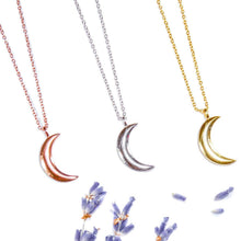 Plain Moon Necklaces