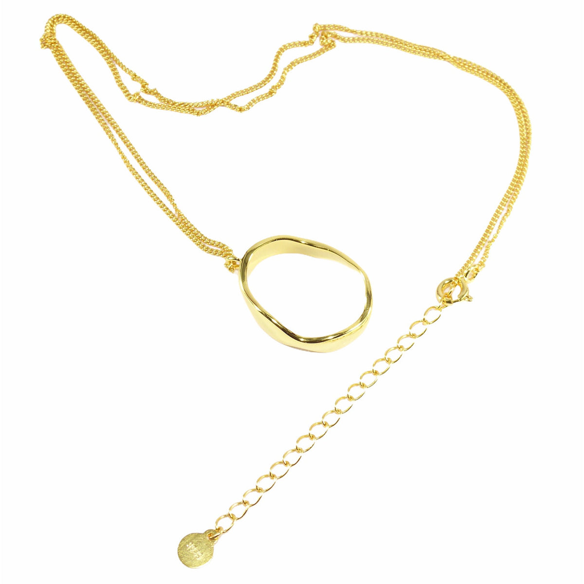 Plain Ellipse Necklaces