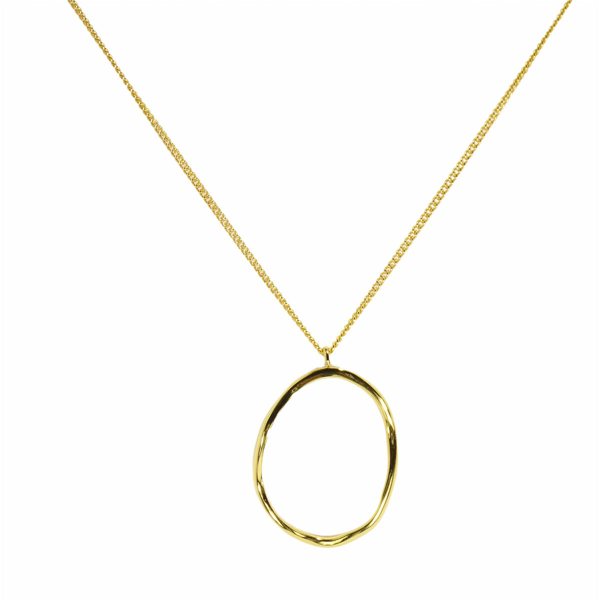 Plain Ellipse Necklaces