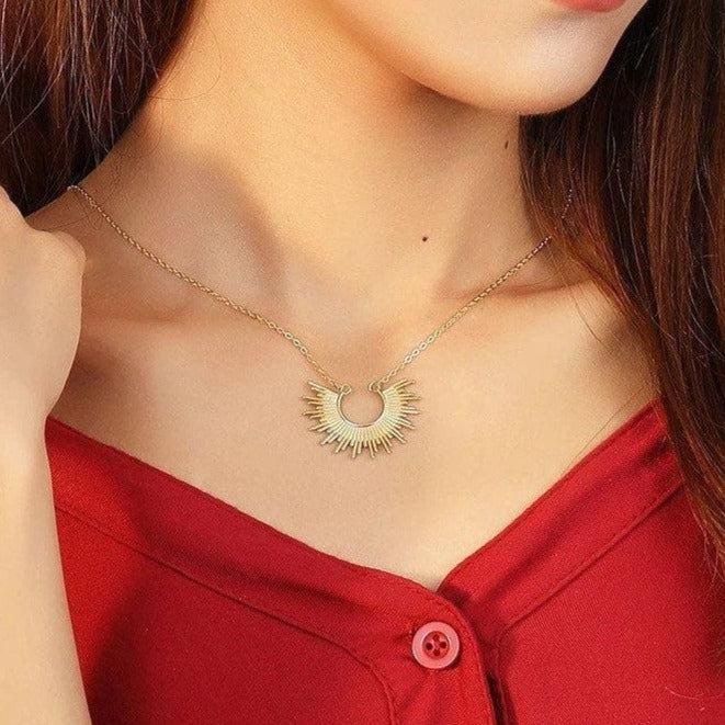 Plain Sun Necklaces