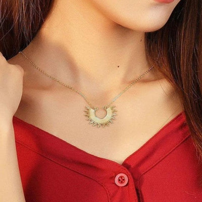 Plain Sun Necklaces
