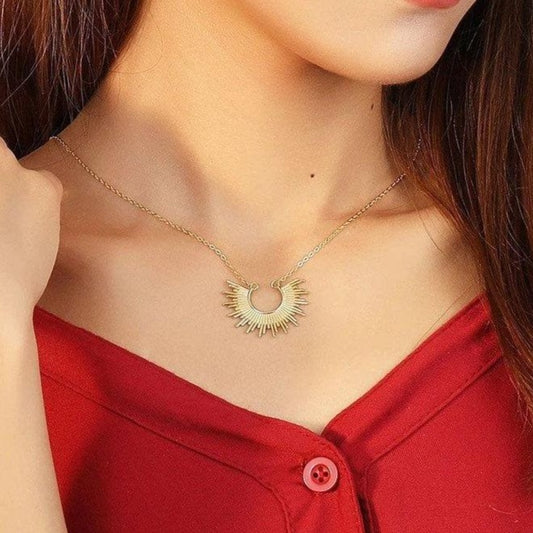 Plain Sun Necklaces