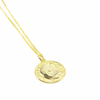 Plain Sun & Moon Necklaces