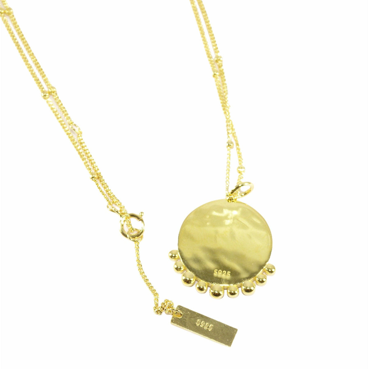 Antique Look Gold Coin Necklaces