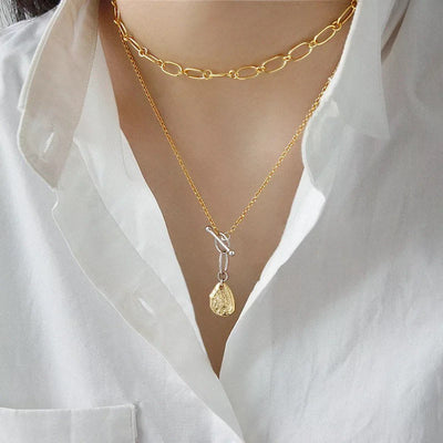 Unique Hammered Statement Necklaces