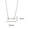 Arrow CZ Necklaces