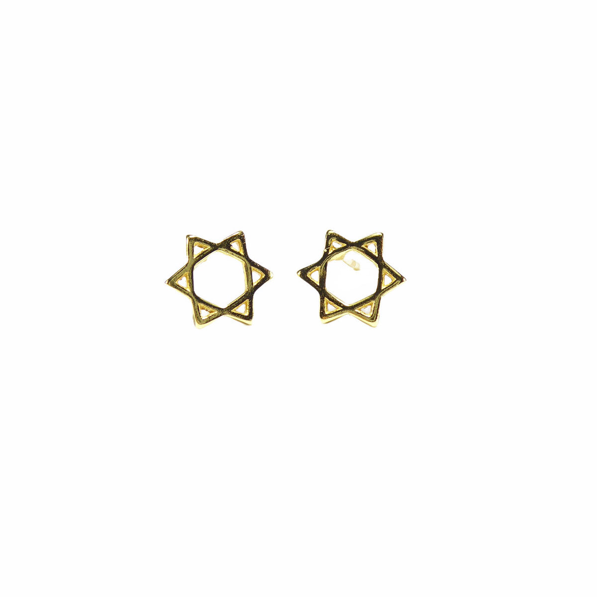 Jewish Star of David Earrings
