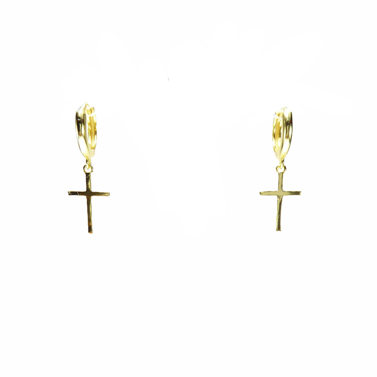 Cross Hanging Earrings