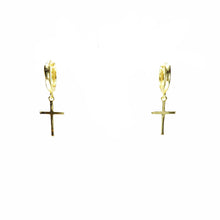 Cross Hanging Earrings