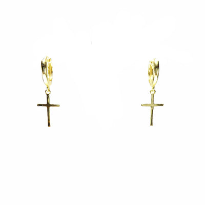 Cross Hanging Earrings
