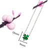 Green Celtic Clover Necklaces