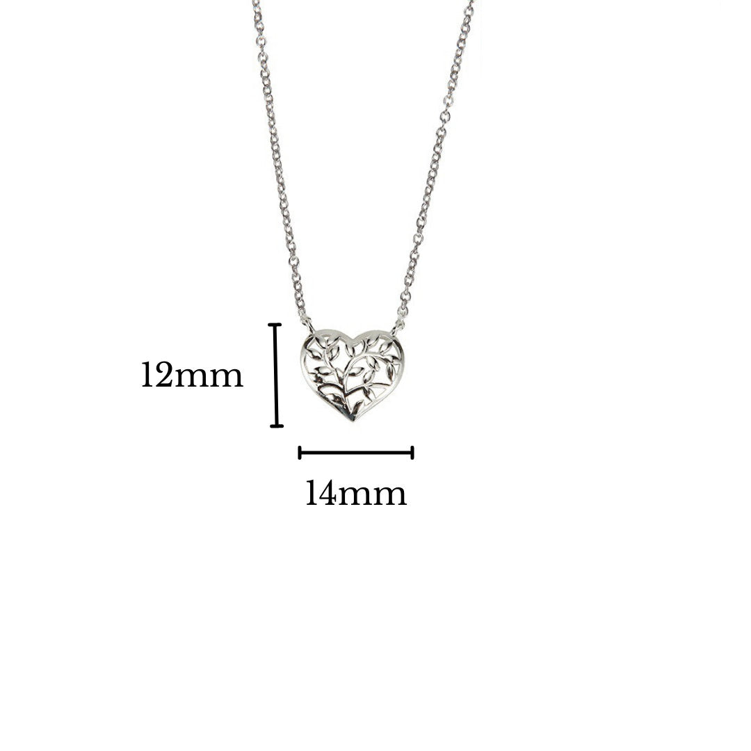 Heart & Leaf Necklaces