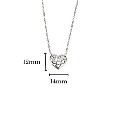 Heart & Leaf Necklaces