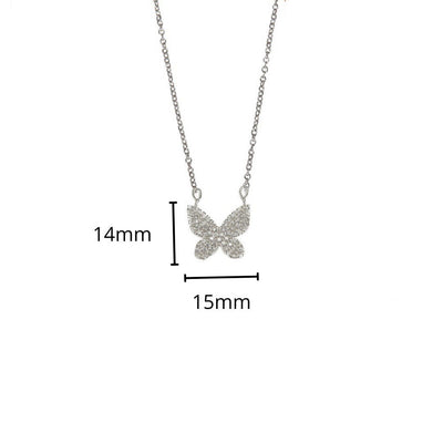 Large Butterfly Necklaces