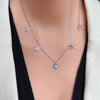 Lucky Symbols ( Evil Eye, Horse Shoe, Star, Dragonfly, Snowflake) Necklaces