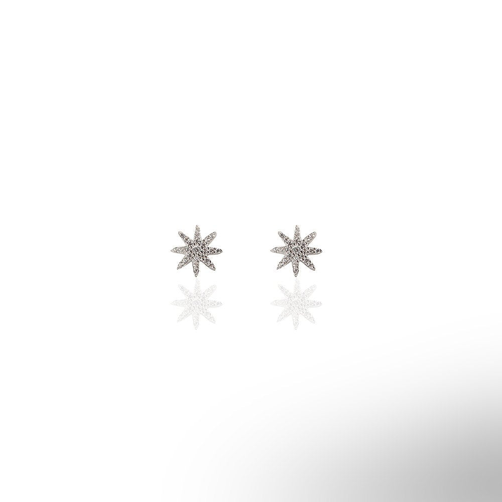 Star Sun Stud Earrings