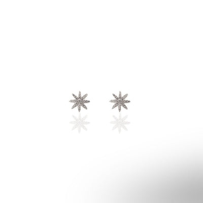 Star Sun Stud Earrings