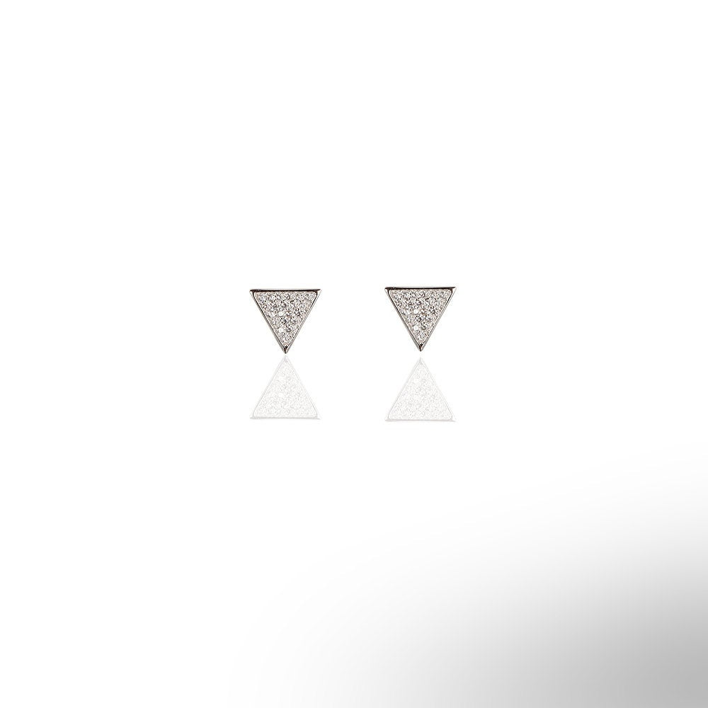 Triangle Shape Stud Earrings