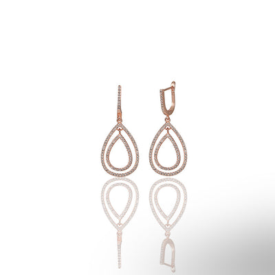 Double Drop Hanging Earrings
