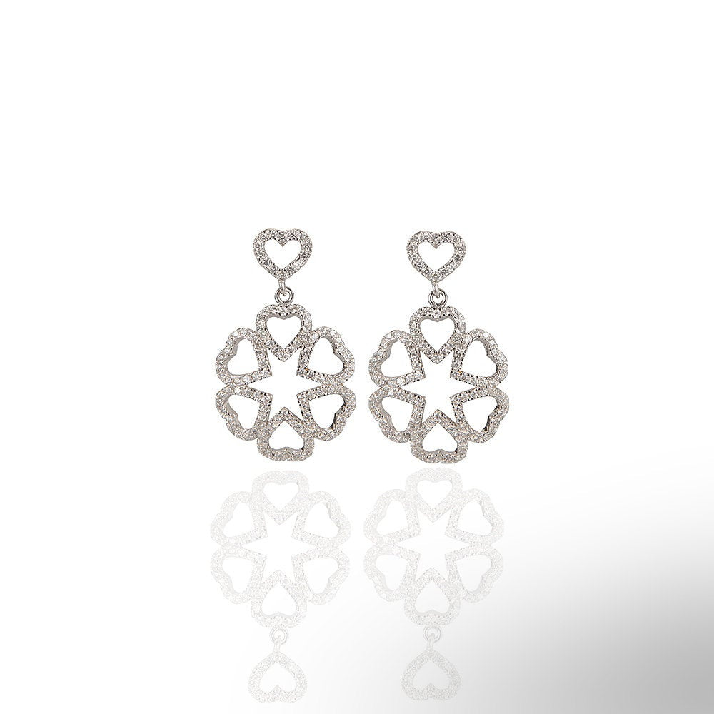 Multi Heart Earrings
