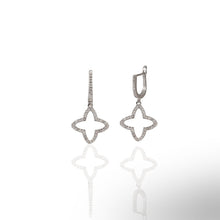 Sharp Clover Earrings