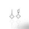 Sharp Clover Earrings