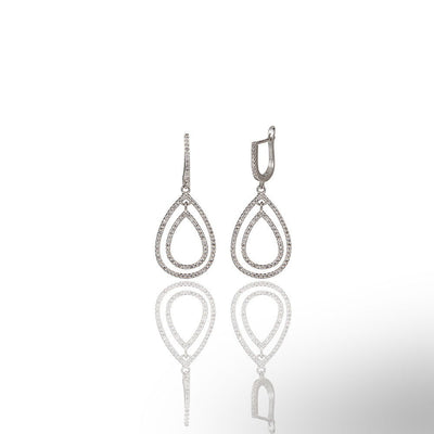 Double Drop Hanging Earrings